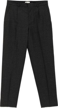 Bally Pantaloni dritti con pieghe - Grigio