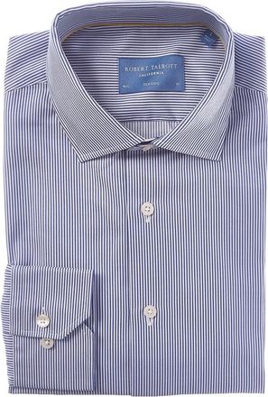 Robert Talbott Reynolds Mini Stripe Twill Shirt