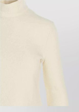 Jil Sander wool turtleneck long-sleeve sweater