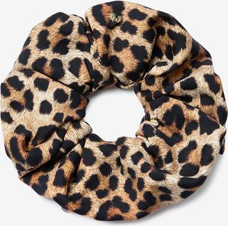 Loeffler Randall Oversize-Haargummi mit Leopardenprint Astrid