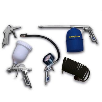 Goodyear Kit De Accesorios Para Aire Comprimido Goodyear