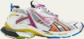 【BALENCIAGA】 Multicolor Mesh And Rubber 3Xl Sneakers Balenciaga 3xl sneakers with multicolor mesh and rubber