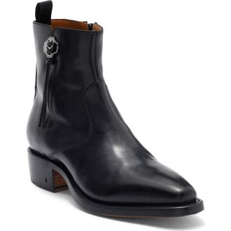 John Varvatos Walker Tassel Zip Boot in Black at Nordstrom Rack, Size 9.5