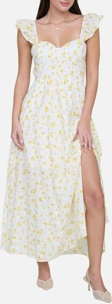 Blu Pepper Floral Sundress in Yellow Multi at Nordstrom, Size Medium