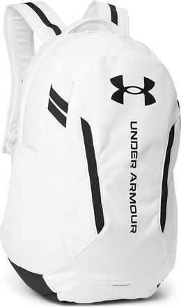 Under Armour Hustle 6.0 Backpack Backpack Bags White/White/Black, Polyester