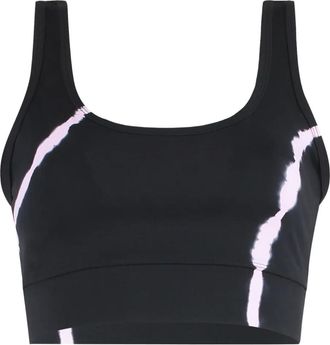 Electric & Rose Sport-bh met boothals - Zwart