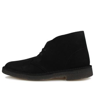 Clarks Desert Boots Suede Black 26155480