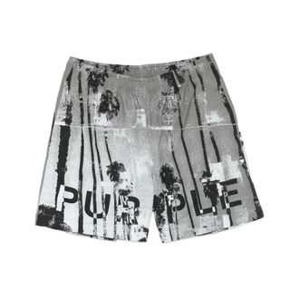 Purple Casual Shorts, male, Multicolor, Size: 2XL All-Around Short
