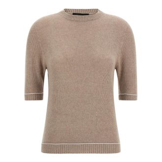 Fabiana Filippi Donna, Maglie, Beige, XS, new