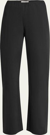 Vince High-Waist Cotton Bias Pants