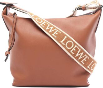 Loewe Pre-owned Loewe Small Leather Cubi Crossbody Ladies 4NIAIFHV7HL06V33