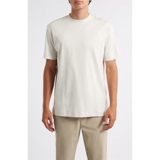 Aur&eacute;lien AUR1 Solid Cotton T-Shirt in Ecru at Nordstrom Rack, Size Medium