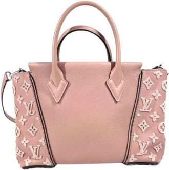 Louis Vuitton Pre-owned Handbag - Dames - Vintage Handtas - Roze - ONE Size - Leer - Vintage