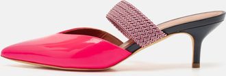 Malone Souliers X Roy Luwolt Pink Leather Slide Sandals