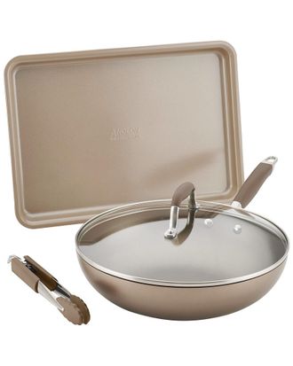 Anolon Advanced Umber Hard-Anodized Nonstick Weeknight Essential Set
