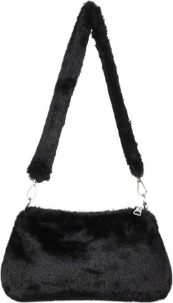 Generic Womens Plush Bags Womens Shoulder Bag Plush Lady Underarm Female Messenger Crossbody Bags(Color 01)