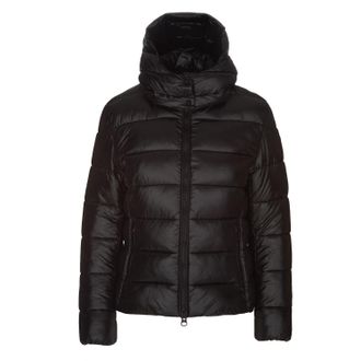 Save The Duck Quilted Tailored Jacket With Removable Hood