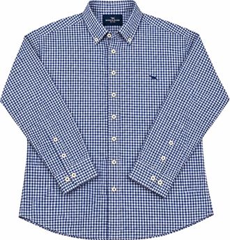 Rodd & Gunn Mens Gunn Check Oxford Shirt In Snow