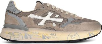 Premiata Mick Brown Leather Blend Sneakers