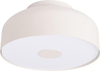 Sollux Lighting L&aacute;mpara de techo beige acero/pvc