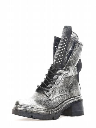 A.S.98 Womens Emper Boot In Antique Silver