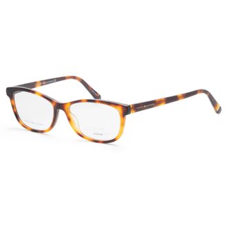 Tommy Hilfiger Womens 54 mm Havana Yellow Opticals