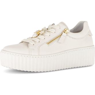 Gabor Platform Sneaker in Panna at Nordstrom, Size 9.5Us