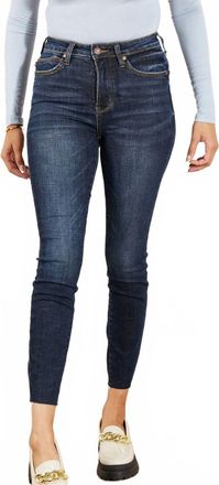 Judy Blue Esther Tummy Control Skinny Jeans - Plus In Dark Wash