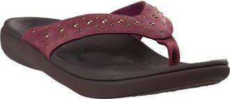 Revitalign Yumi Fresca Flip Flop in Mulberry at Nordstrom, Size 12