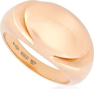 Bulgari Cabochon 18 Kt Yellow Gold Ring