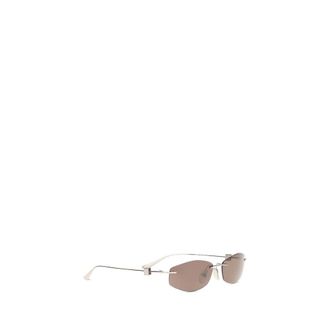 Balenciaga Mens Silver Metal Sunglasses