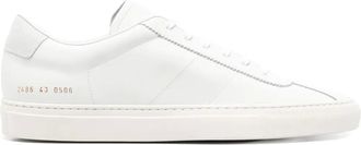 Common Projects leather sneakers - men - Fabric/Calf Leather/Calf Leather/Rubber - 43 - White