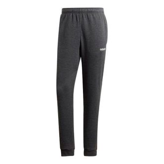adidas mid waist Knit Sports Bundle Feet Long Pants Gray EI5563