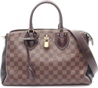 Louis Vuitton Borsa Pre-owned Normandy Damier Ebene - - Pre-owned - Donna - Marrone - ONE SIZE