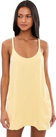 Free People Movement Hot Shot Mini Womens Jumpsuit & Rompers One Piece Sunlit Yellow : MD (Womens 8-10), Cotton/Spandex