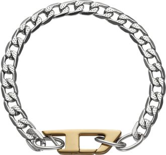 Diesel Stainless steel chain bracelet - Bracelets - Unisex - Silver