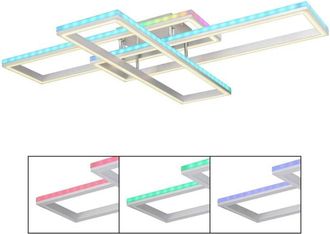 Globo Lighting Globo - Plaf&oacute;n - Salmos - Plateado - Metal - Led - 67209-60d
