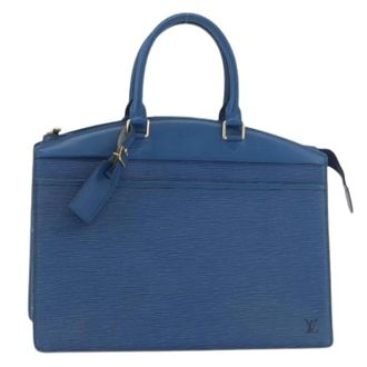 Louis Vuitton Pre-owned Handbags, female, Blue, Size: ONE SIZE Pre-owned Hand Bag