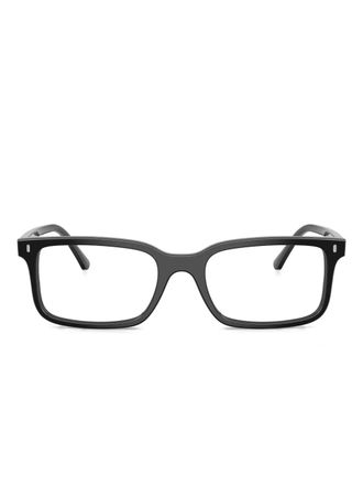 Ray-Ban square-frame glasses - unisex - Acetate - 54 - Black
