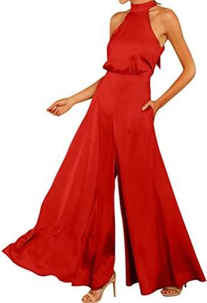 Combinaison Femme élégante – Jumpsuit Loose Avec Ceinture