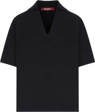 Max Mara V-hals Breiwerk - Dames - V-hals truien - Zwart - M - Truien & Vesten