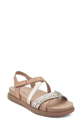 Earth Athena Sandal in Gold at Nordstrom, Size 7.5