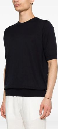 John Smedley Kempton Crewneck Short Sleeves T-Shirt