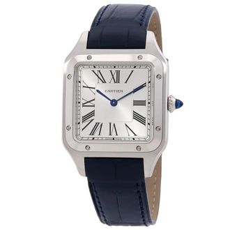 Cartier Santos-Dumont Large Model Quartz Mens Watch WSSA0085