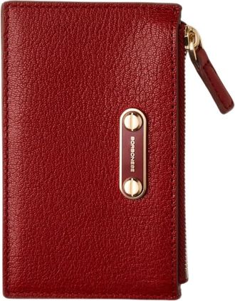 Borbonese Bustina - Dames - Portefeuilles - Rood - ONE Size - Accessoires