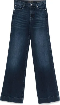 Seven 7 Wide Leg Denim Jeans