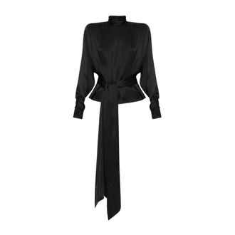 Balmain Mujer, Blusas y Camisas, Negro, Talla: S