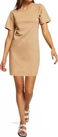 perfectwhitetee Tiegan Dress In Dune