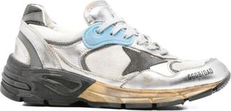 Golden Goose Sneakers met mesh-panel en logo-print - Heren - Sneakers - Veelkleurig - 38 EU - Schoenen