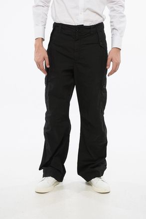 Dolce & Gabbana Pantaloni Cargo in Cotone Leggero con Passanti Dolce & Gabbana